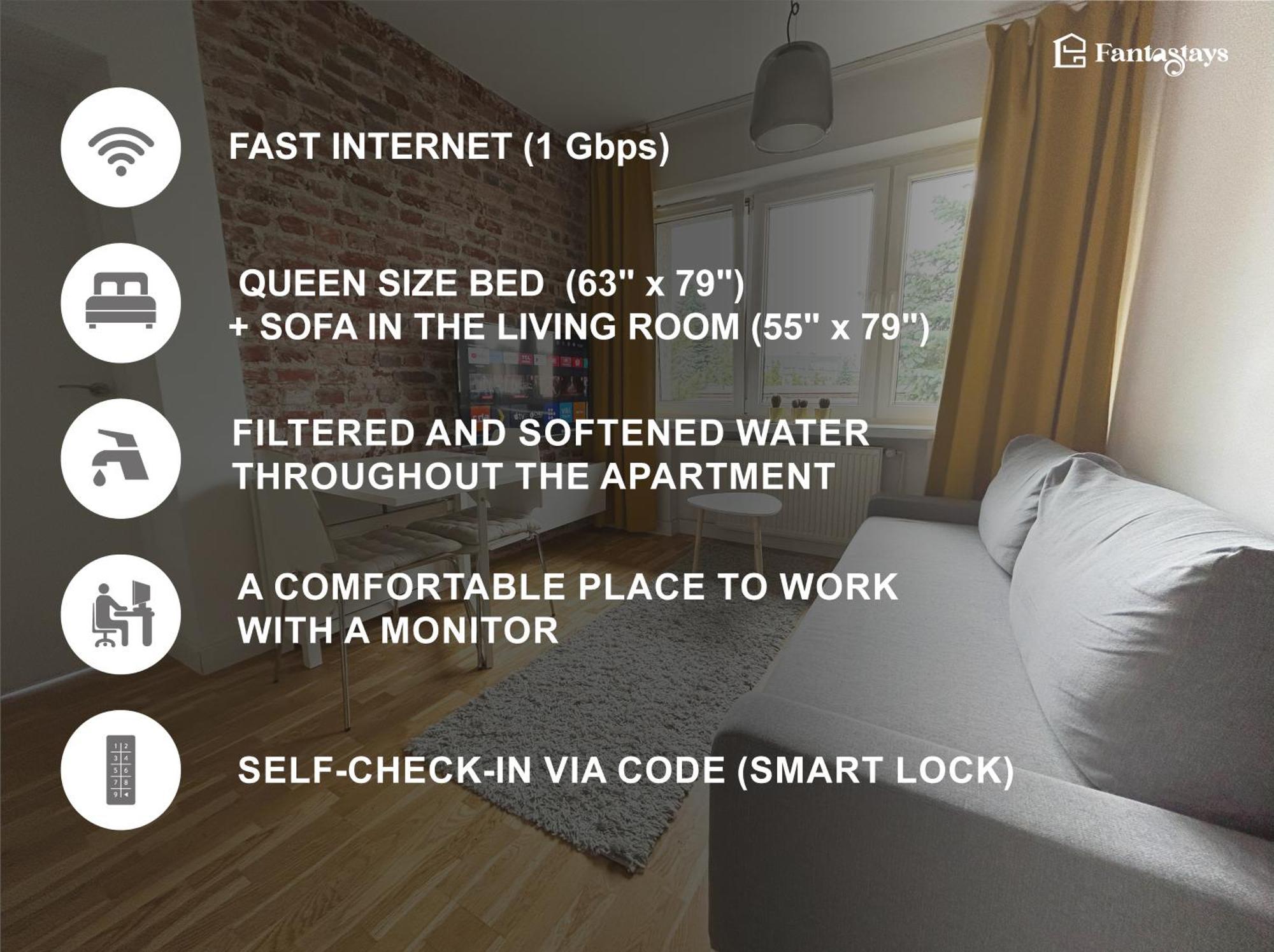 Apartment Fantastays - Sunny Cloud Wroclaw